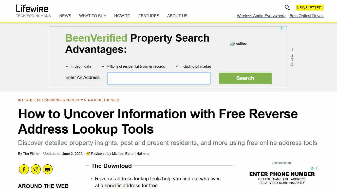 How to Find Out Who Lives at an Address for Free